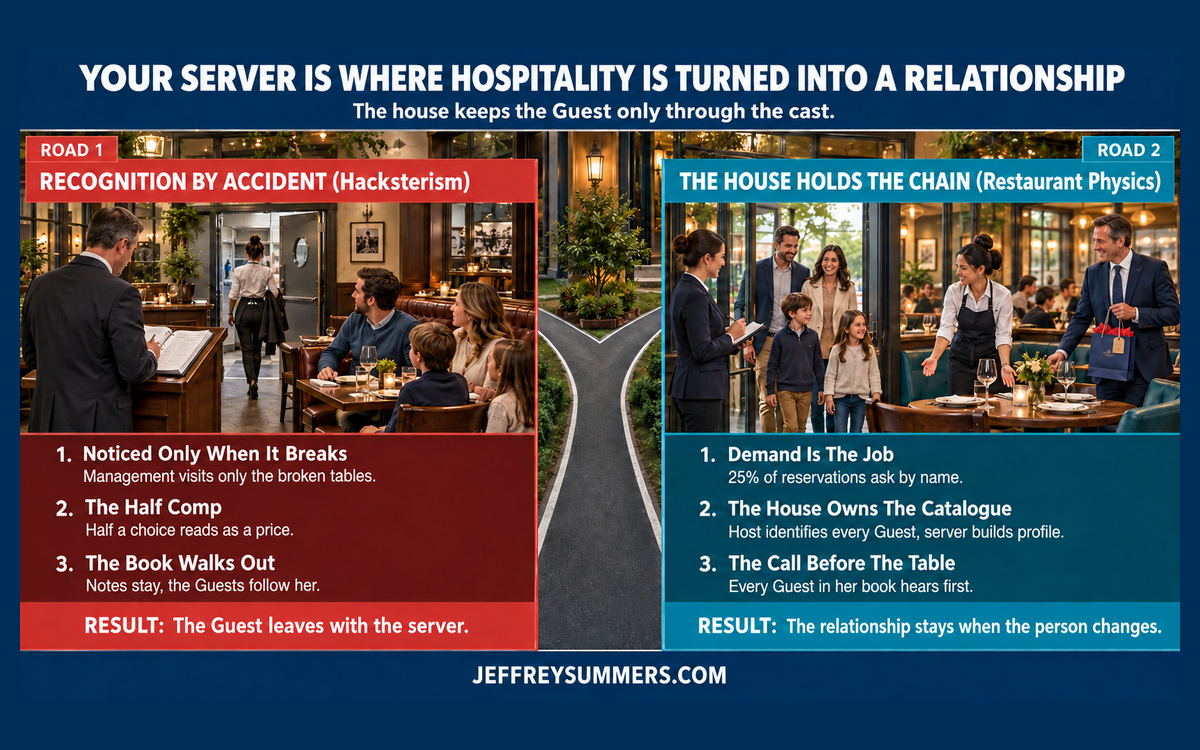 Your Server Is Where Hospitality Is Turned Into A Relationship